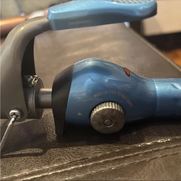 Blue and Gray Curling Iron - Picture 3 of 6